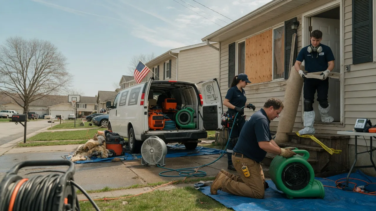 Water Damage Restoration in Cornucopia, WI near me